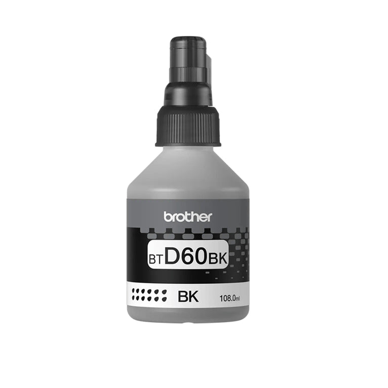 Brother BT-5000 CMY BTD60BK 100% Original Set of Ink