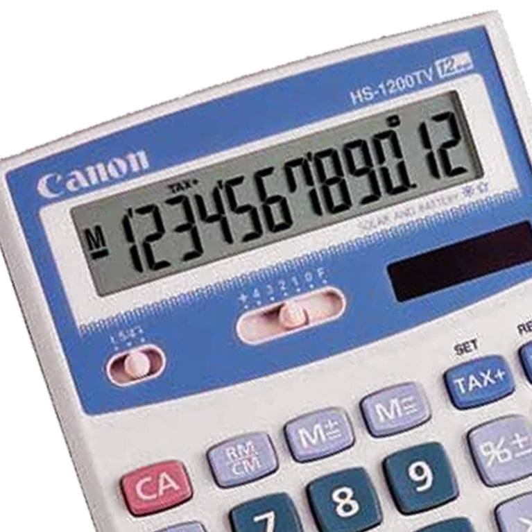 Canon HS-1200TV Desktop Calculator