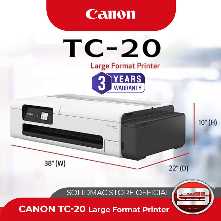 Canon imagePROGRAF Large Format Printer 3YEARS WARRANTY