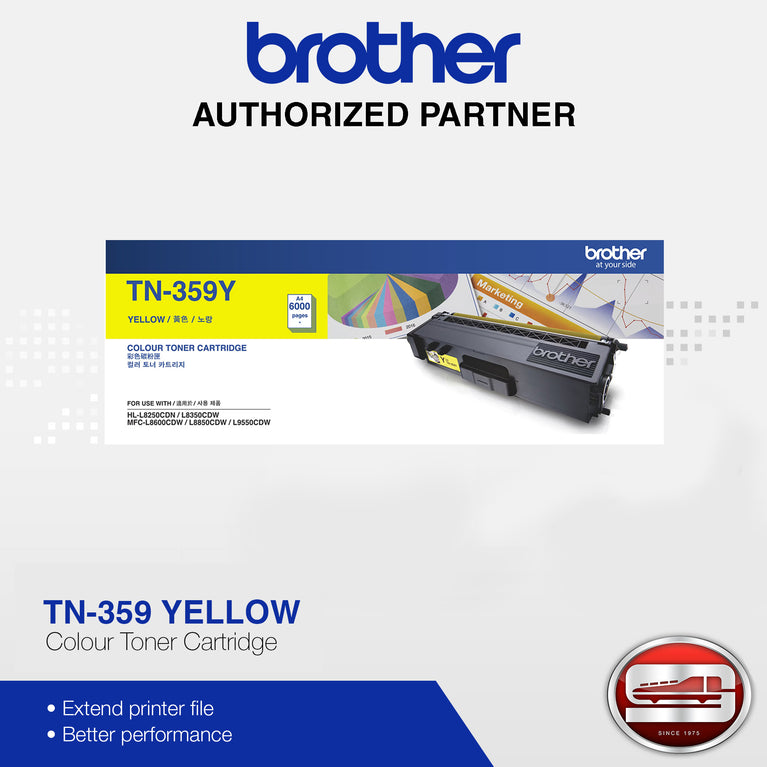 Brother TN-359 CMYK Genuine Toner Cartridge