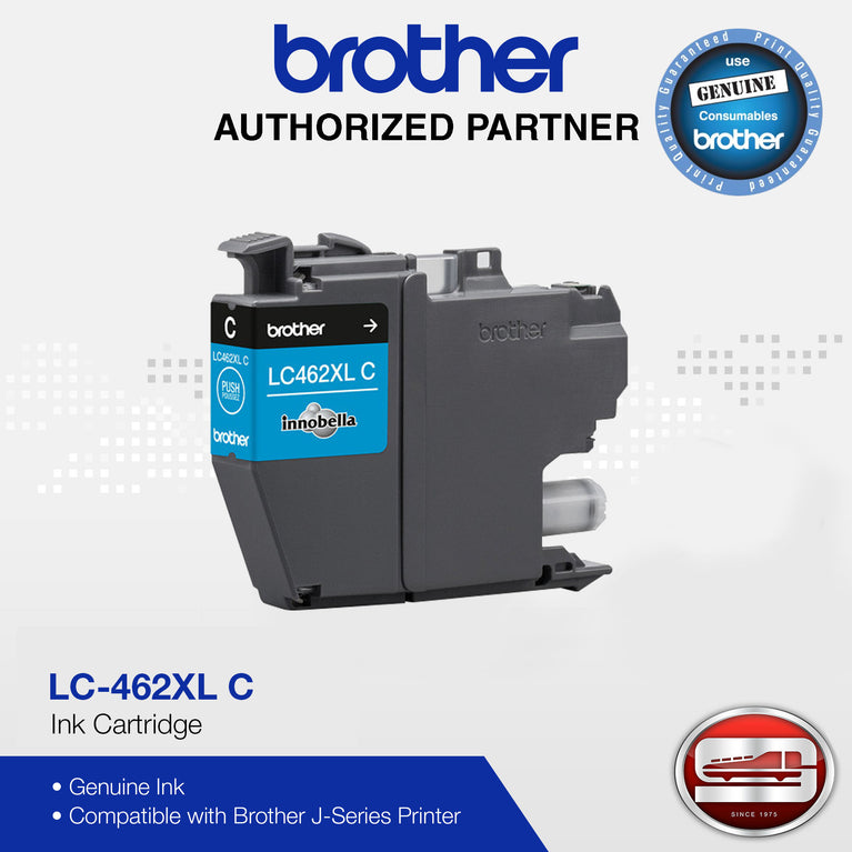 Brother LC-462XLC Cyan Genuine Ink Cartridge