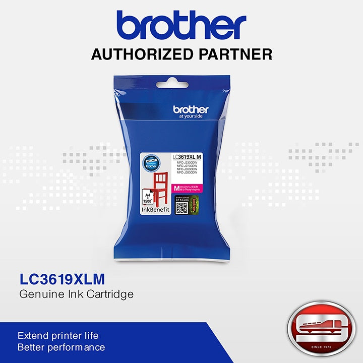 Brother LC-3619XLM Ultra High Yield Inkjet Multi-Function (Magenta) ORIGINAL