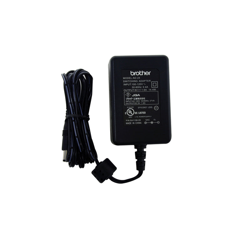 Brother AD-24ES AC Power Adapter for Brother P-Touch Label Makers
