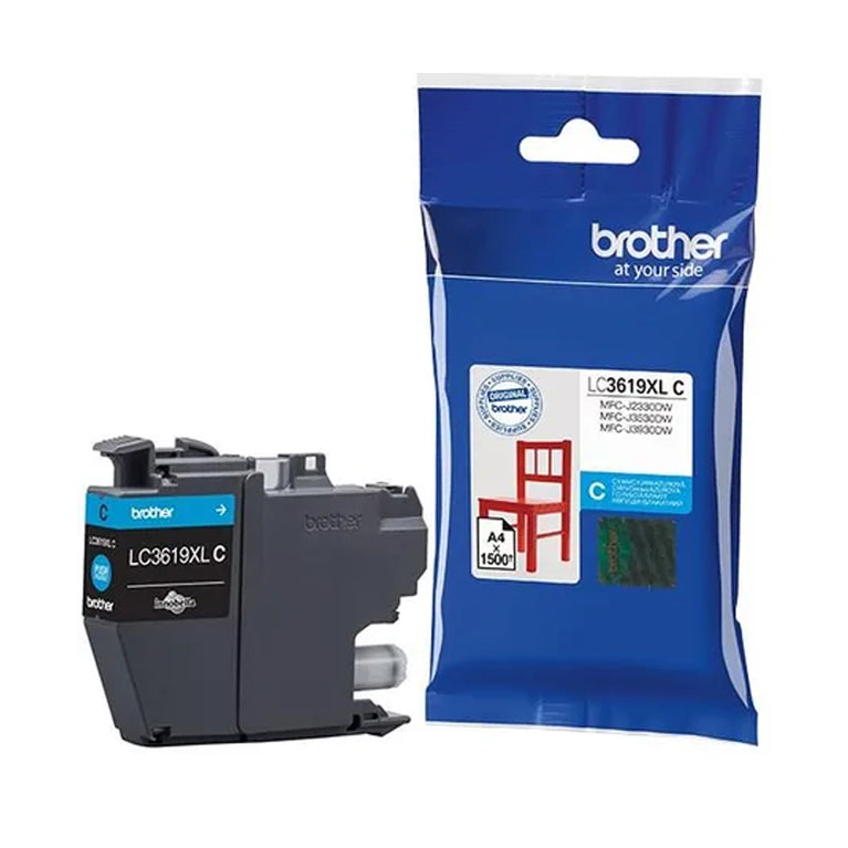Brother LC-3619XLC Ultra High Yield Inkjet (Cyan) ORIGINAL