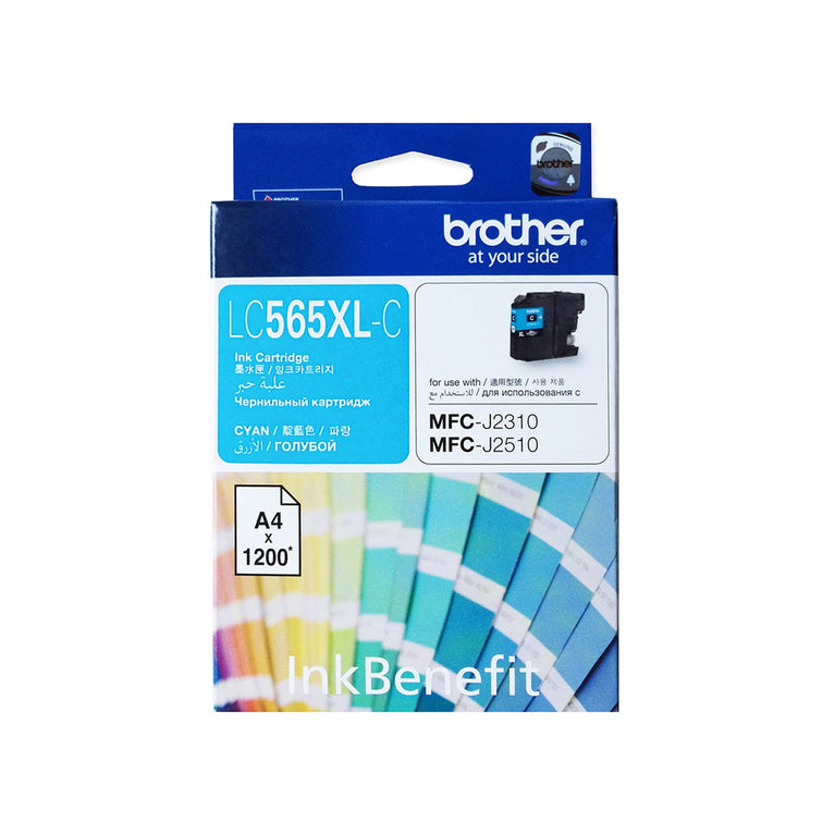 Brother LC-565XLC (CYAN) Original Ink Cartridge