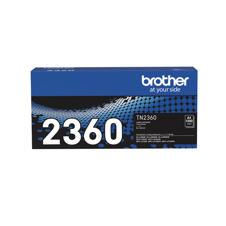 Brother TN-2360 Original Black Toner Cartridge