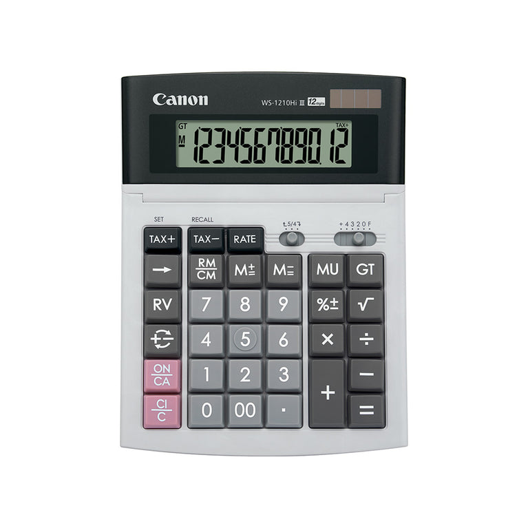 Canon WS-1210Hi III Desktop Calculator 12 Digits