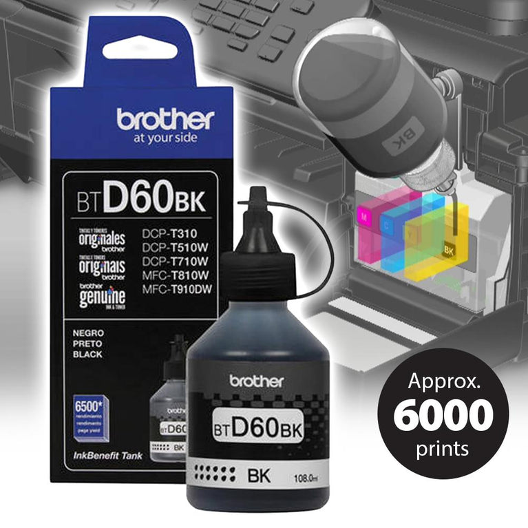 Brother BT-D60BK Black 100% Original