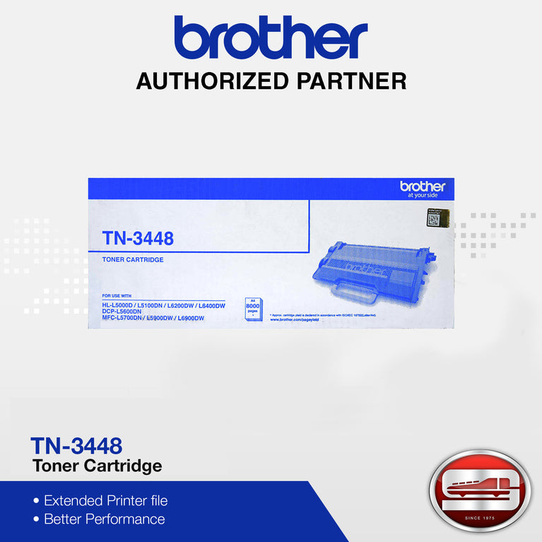 Brother Toner Cartridge TN-3448 Black