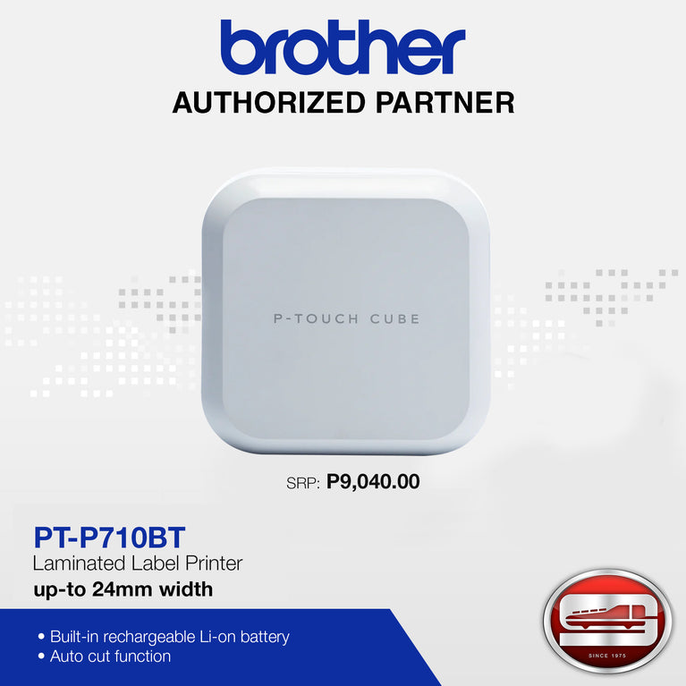 Brother CUBE PT-P710BT Label Printer