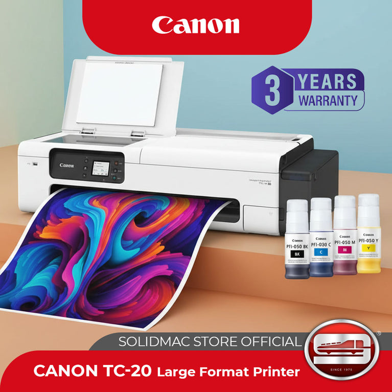 Canon imagePROGRAF Large Format Printer 3YEARS WARRANTY